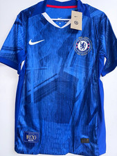 Chelsea Soccer Jersey Blue 120 Years 1905-2025 Crest Size L