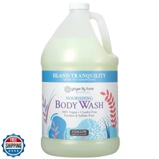 Ginger Lily Farms Botanicals Nourishing Body Wash, Island Tranquility, 100% V