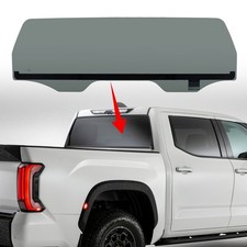 Heated Power Drop Down Back Window Glass For 2022-2025 Toyota Tundra Crew Cab