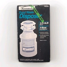 Kenmore 42-6010 Heavy Duty 1/3HP Food Waste Disposer Brand New Sealed Box