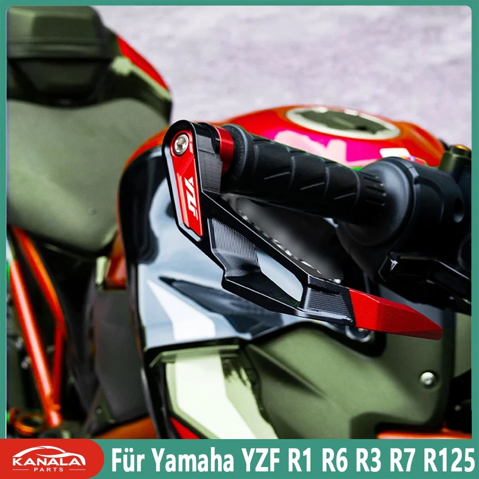 2026 Für Yamaha YZF R1 R6 R3 R7 R125 Brems- und Kupplungshebelschutz Handschutz - Bild 3 von 4