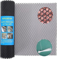 Pet Proof Barrier Net 15.7"x6.56' Balcony Cat Safety Fence Garden Snake Mesh