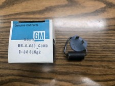 Corvette Turn Signal Condenser Capacitor - 1963-69 - Nos - Gm 3861562 Corvette Turn Signal Condenser Capacitor - 1963-69 - Nos - Gm 3861562