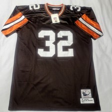 Jim Brown Jersey Mitchell & Ness 1964 Cleveland Browns Football NFL Retro Sz 54