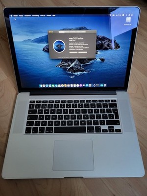 MacBook Pro Retina 15  (Mitte 2012)   i7,16 GB RAM, 500 GB SSD