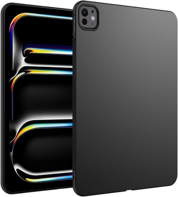 New iPad Pro 11 Inch Case M4 (2024, 5th Gen), Slim Soft TPU Protective Cover