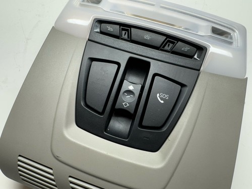 BMW F30 2012-2016 328i Overhead Console Dome Light OEM MAP/Sunroof Switch - Picture 5 of 10