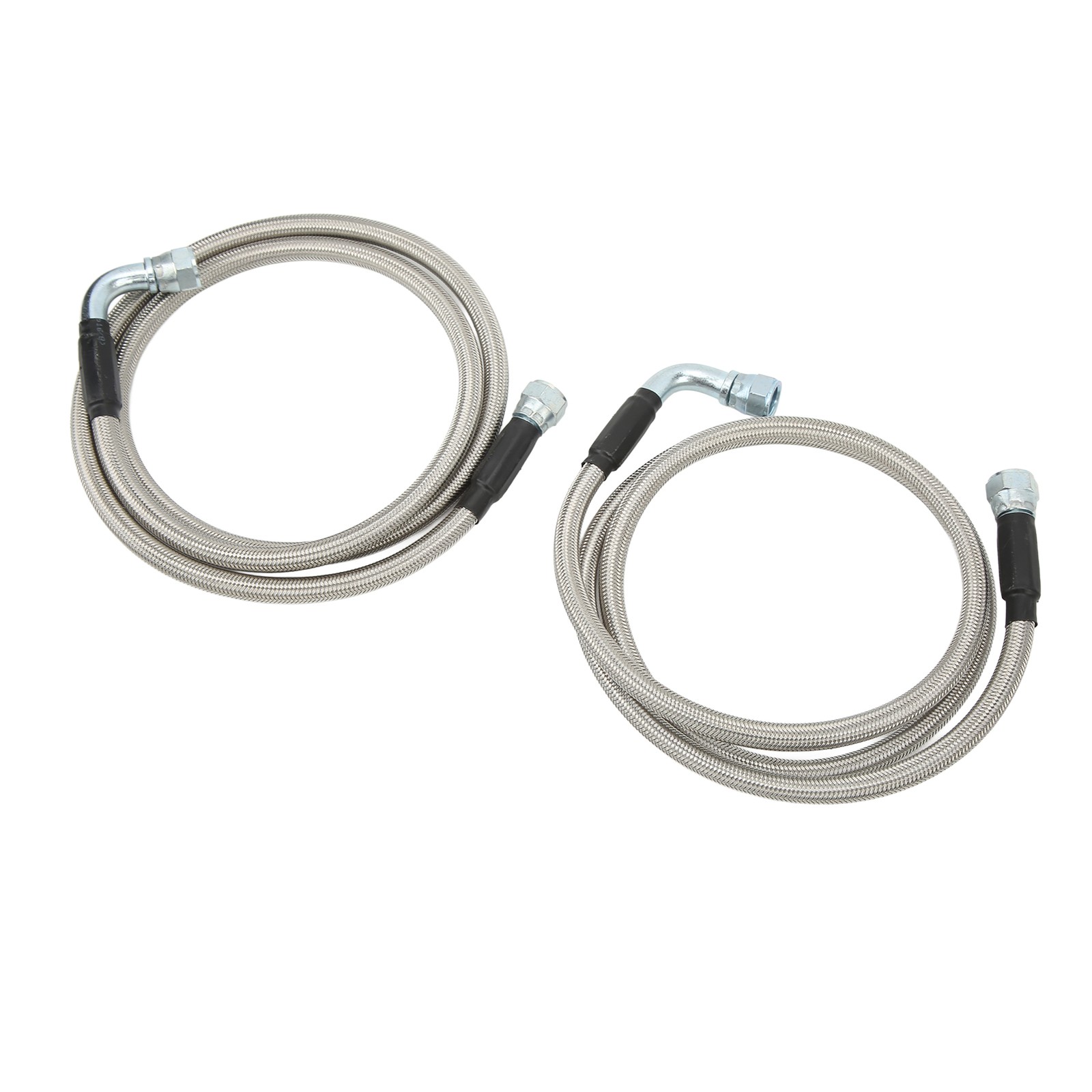 Transmission Cooler Hose Metal Cooling Lines Fitting Kit For TH350 700R4 TH400 4