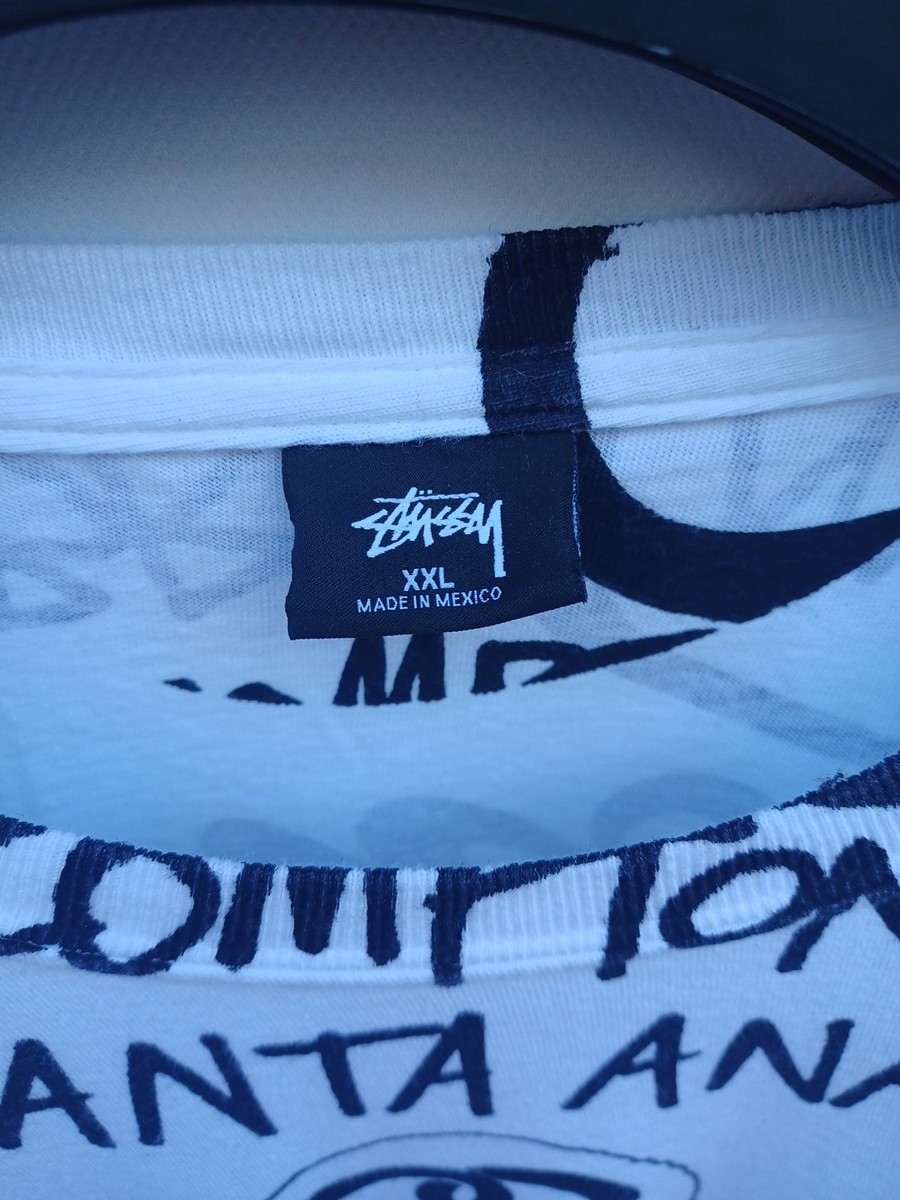 あ*ん様 ステューシーキャップ 希少 コンプトン STUSSY COMPTON Stussy xxl shirt World Tour Very Rare Compton 40th
