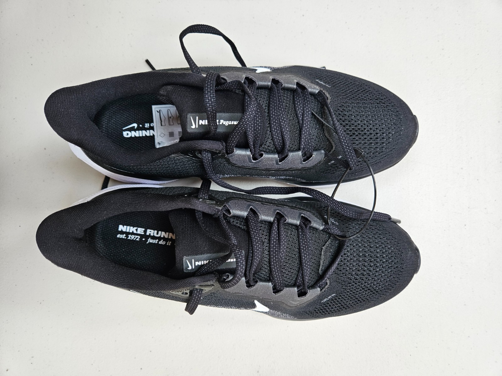Nike Pegasus 41 Women’s Running Shoes Black White UK 6 EU 40 – Ex Display image 2