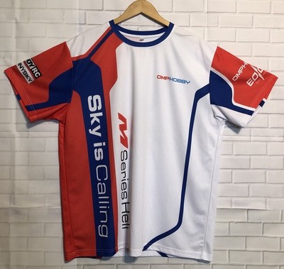 New OMP Hobby Mens M Series Heli Buddy RC Helicopter Shirt Jersey 4XL