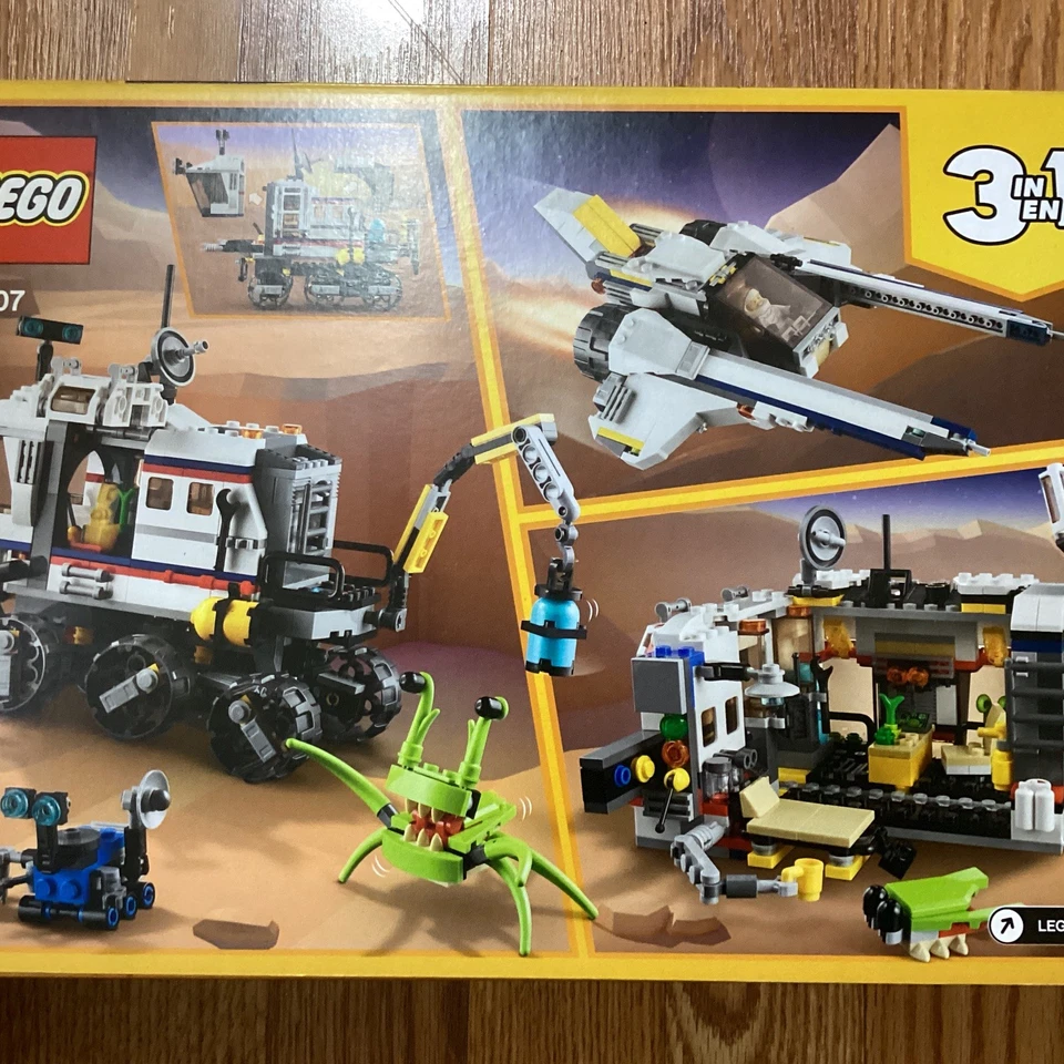 Lego 31107 Creator 3-in-1 Space Rover Explorer NEW Sealed - Image 2 of 4