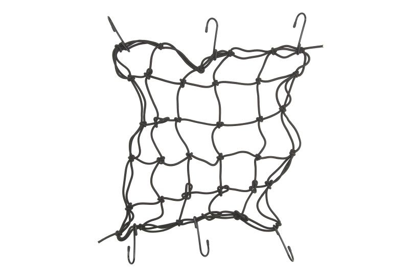 Für OXFORD OX663 Luggage net Cargo Net  colour black Journey and luggage Cargo