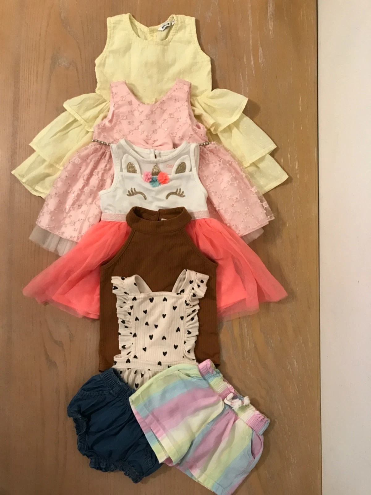 Cat & Jack Gymboree Others Infant Girls Clothing Lot of 7 Size 12 & 12-18 Months