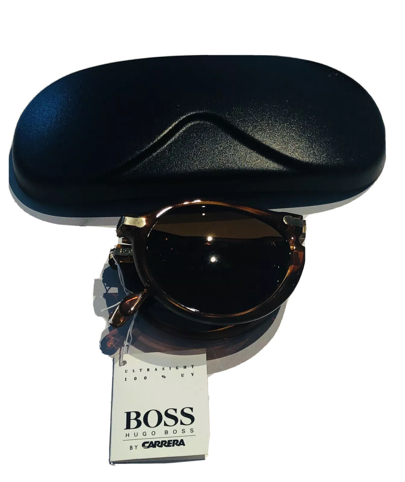 Hugo Boss by Carrera 5153 Brown Collapsible Foldable Men's Sunglasses | eBay