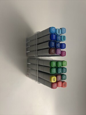 Copic Classic Marker 2x12 Wenig Benutzt (nachfühlbar)