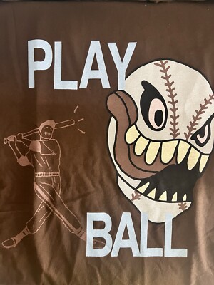 Travis Scott Cactus Fall Classic Batter Up Tee   Sz Lg