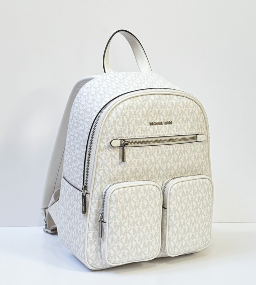 MICHAEL KORS リュック Michael Kors Sheila Medium Logo Backpack Vanilla | eBay