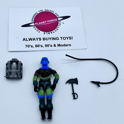 1989 Barbecue Slaughter s Marauders Complete GI Joe Figure w/ correct axe