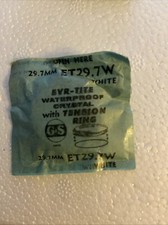 GS Evr-tite ET29.7MM Waterproof Replacement Watch Crystal W/ Tension Ring Vtg