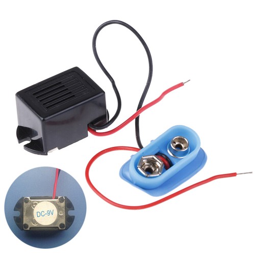 Mechanischer Summer 9V mit Blei Vibrationssummer 22x16x14mm mit Akku holM-wq