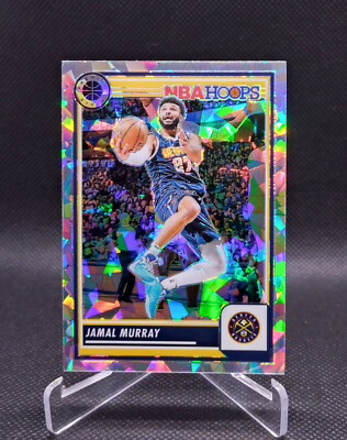 JAMAL MURRAY 2023-24 Hoops Premium Stock Cracked Ice #32, Nuggets