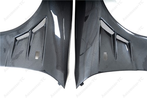 CARBON bn-Style Front Fender 2pcs Kit For 1999-2002 Nissan Skyline R34 GTR - Picture 6 of 20