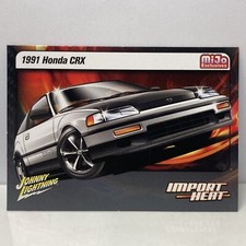 Card Only Johnny Lightning Trading Card 1991 Honda Crx Cr-x