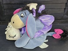Disney Store Sugar Plum Fairy Eeyore Mini Bean Bag 7" Plush NEW FAST SHIPPING