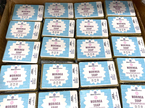 Moringa Soap With Vitamin E Oil And Shea Butter, Moisturizing Soap For All Types - Picture 4 of 4