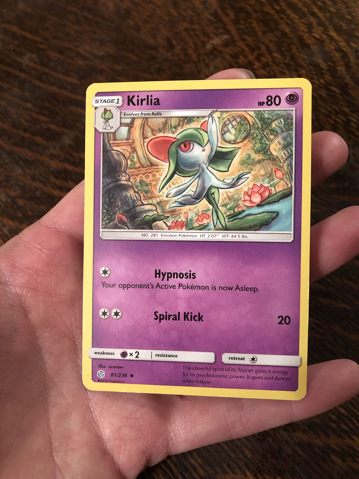 Pokémon No. 81/236 Kirlia - Trading Card