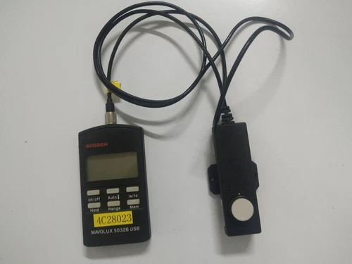 Used GOSSEN MAVOLUX 5032B USB Light Meter. Fasting shipping