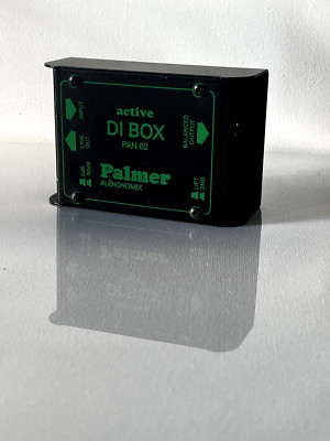   Elevate Your Sound with Palmer PAN-02 Active DI Box   Your Professional Audio