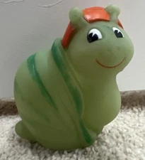 Vintage Glo Pals Snail Friends Glow In The Dark Cititoy Bug Worm Rare GLOWS