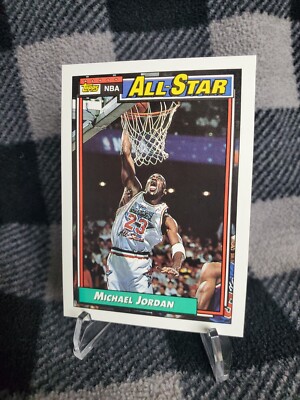 1991-92 Topps Micheal Jordan All Star Card # 115 Well Centered