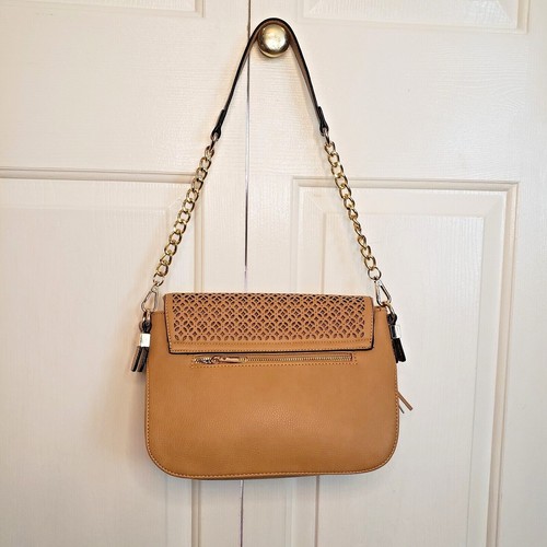 Madison West Brown Crossbody With Tassel - Picture 2 of 4