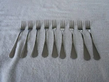 LOT OF 9~~~Dansk  18/10 Stainless Seafood / Cocktail~[ 5-7/8” ]~ Forks~~CLEAN!!