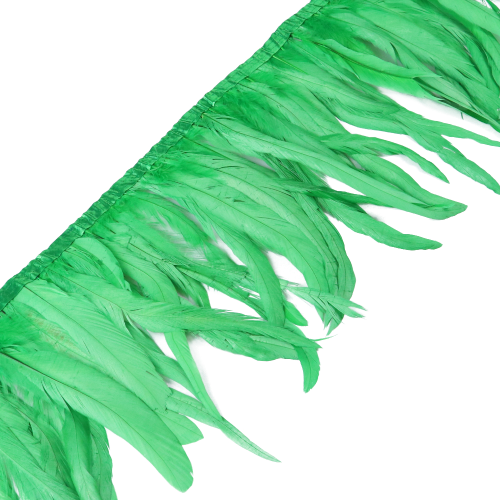 1 metro oro plata cola de gallo pluma cinta ribete pluma flecos accesorio hágalo usted mismo - Imagen 41 de 55