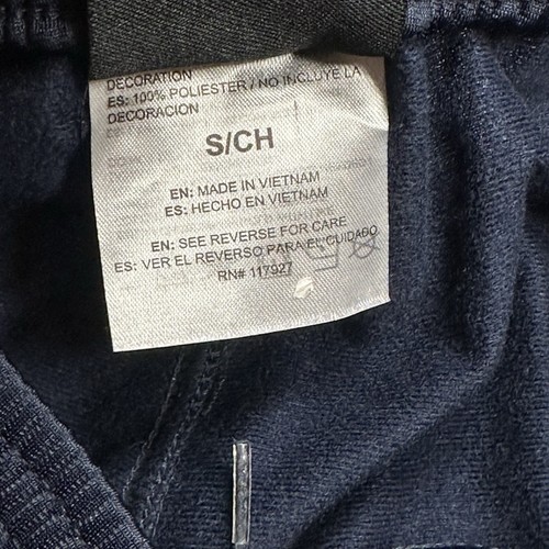 Herren Small AND1 Halbzeit sportliche elastische Hose Kordelzug Druckknopf unten Öffnung - Bild 8 von 9