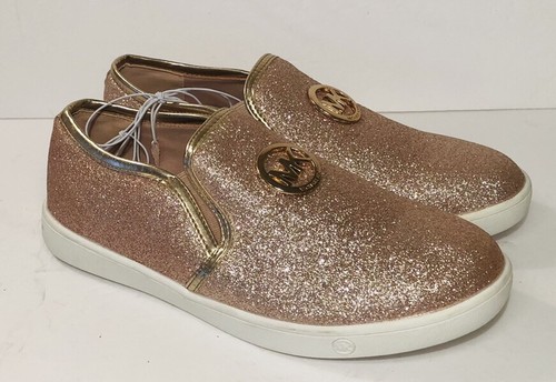 michael kors glitter slip ons