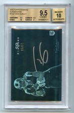 Todd Gurley rookie auto: 2015 Topps Diamond Silver #TG4 BGS 9.5/10 - 6/10 - POP2
