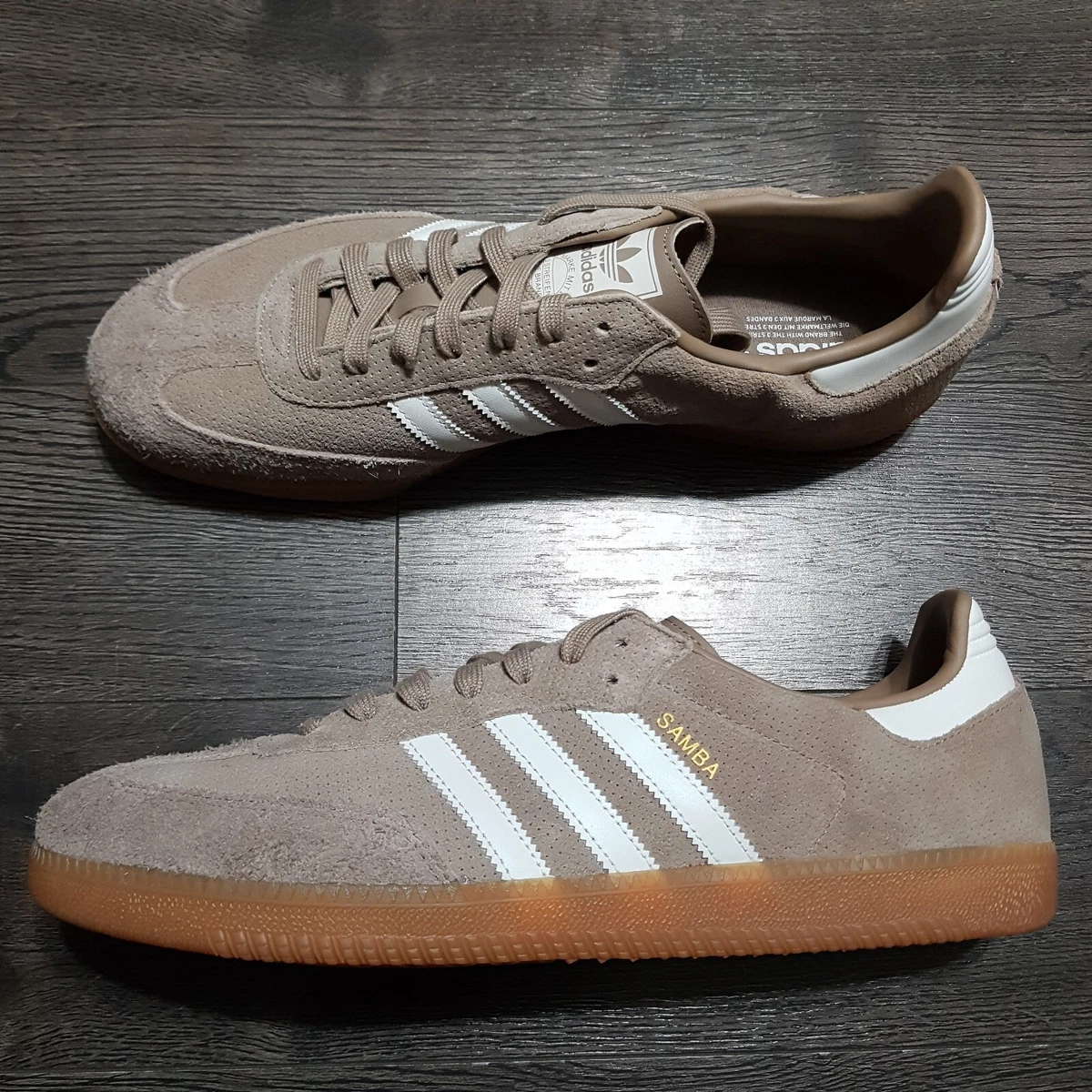 uit Kust Kleren ADIDAS Originals Samba OG Shoes Mens Size 14 Sneakers Brown Suede HP7903 |  eBay