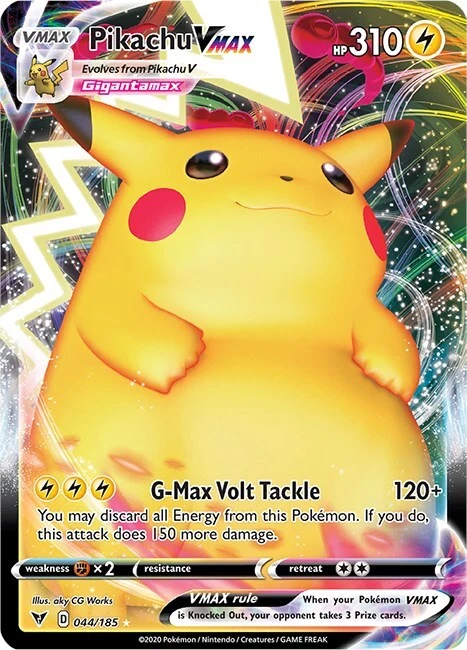 Pokémon TCG Grade 10 Pikachu Individual Collectible Card Game