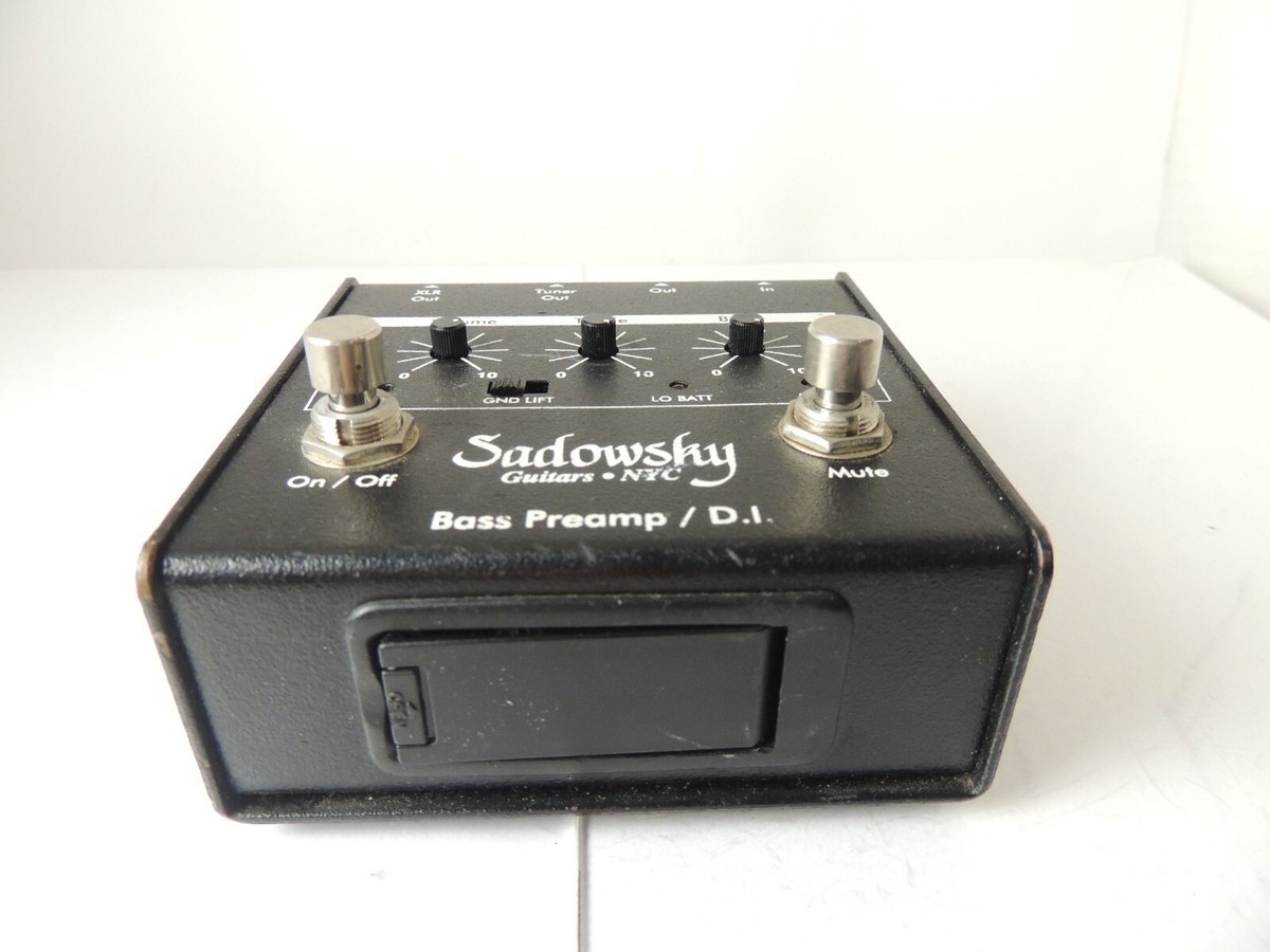 ベース Sadowsky Bass Preamp / D.I. Sadowsky Bass Preamp/DI EQ Effects Pedal Free US Shipping | eBay