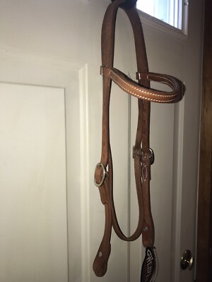 Weaver Leather Horizons Noseband – Cavezza In Pelle Resistente Alle Intemperie Con Cuore Sanguinante - 5