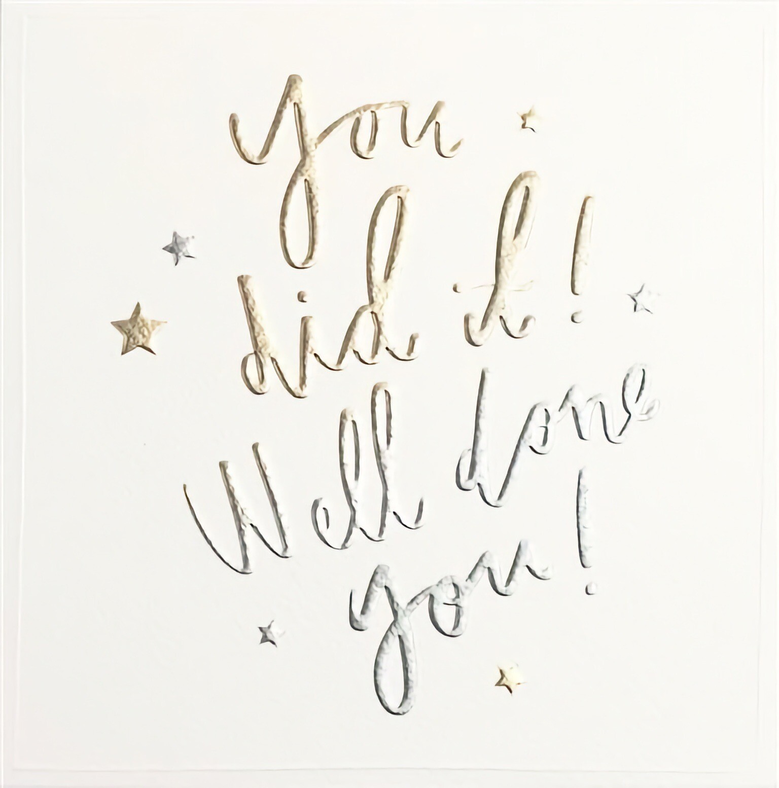 Congratulations Card Premium You Did It Well Done You Exams Driving Test New Job
