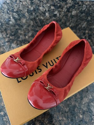 LOUIS VUIUON フラットシューズ 美品ルイヴィトンフラットシューズ