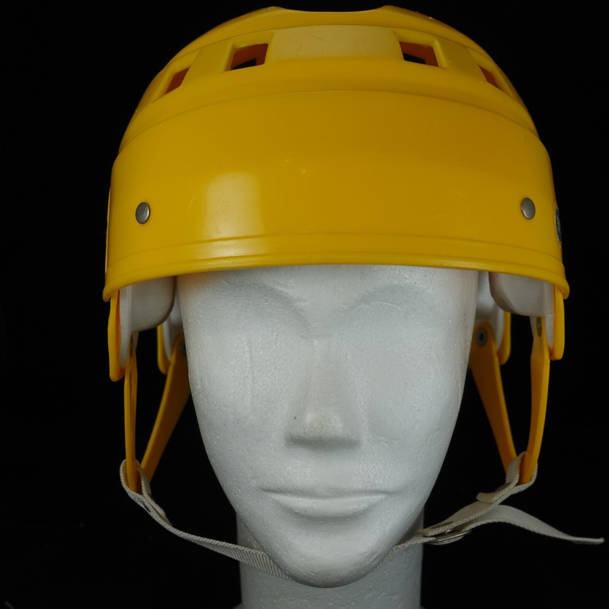 JOFA 24051 240.51 YELLOW HELMET FROM SWEDEN SALMING GRETZKY STYLE