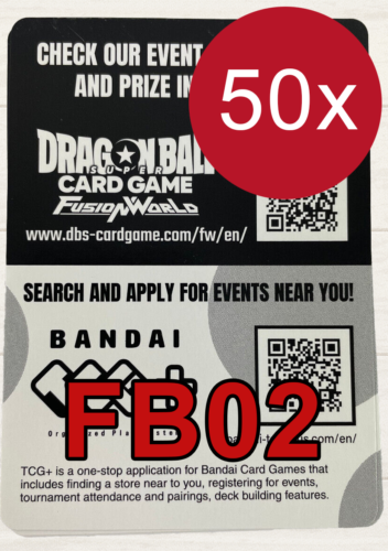 Dragon Ball Super Fusion World FB02 Blazing Aura Code Card Fast Code - Picture 3 of 4