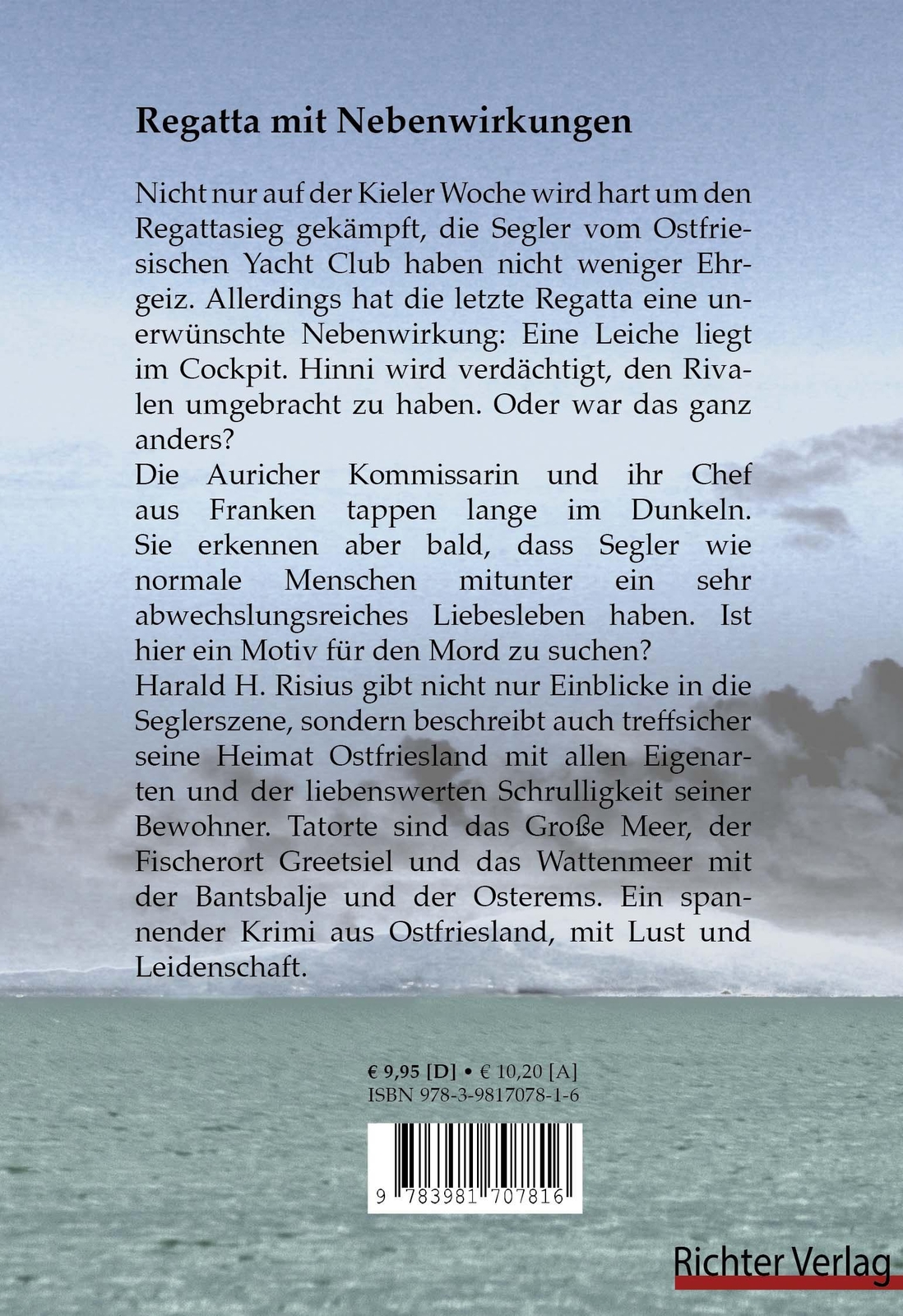 Thumbnail - Harald H. Risius / Regatta Mit Nebenwirkungen9783981707816